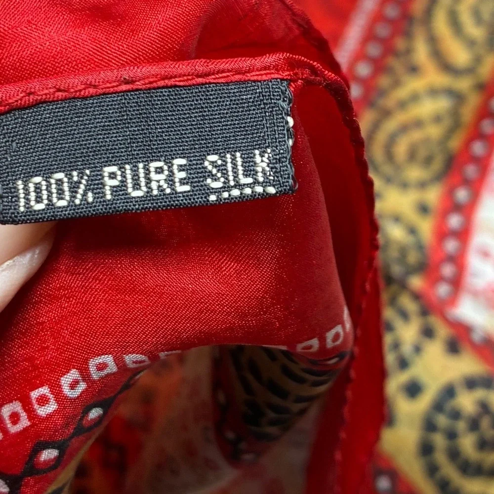 Bandhani 100% Pure Silk 40
